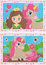 My First CreArt, Kneten nach Zahlen - Einhornglück Spiel