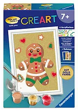 CreArt, Malen nach Zahlen Kinder - Lebkuchenmann Spiel