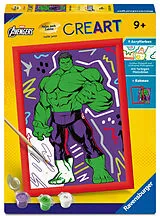 CreArt, Malen nach Zahlen Kinder Marvel Avengers - Hulk Smash Spiel