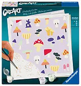 CreArt, Malen nach Zahlen Adults Trend - Pilzparty Spiel