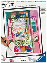 CreArt, Malen nach Zahlen Art Collection - Henri Matisse: Offenes Fenster in Collioure Spiel