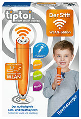 Ravensburger tiptoi 00036 Der Stift - WLAN Edition - Das audiodigitale Lern- und Kreativsystem für Kinder ab 3 Jahren. Audiodateien komfortabel über WLAN herunterladen Spiel
