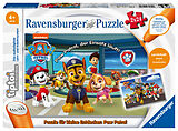 Ravensburger tiptoi Spiel 00069 Puzzle für kleine Entdecker: Paw Patrol - 2x24 Teile Kinderpuzzle ab 4 Jahren, für Jungen und Mädchen, 1 Spieler Spiel