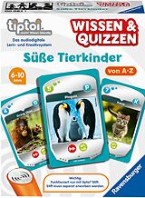 Ravensburger tiptoi 00082 Wissen und Quizzen: Süße Tierkinder, Quizspiel für Kinder ab 6 Jahren, für 1-6 Spieler Spiel