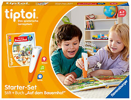 Ravensburger tiptoi Starter-Set 00114: Stift und Bauernhof-Buch - Lernsystem für Kinder ab 4 Jahren Spiel