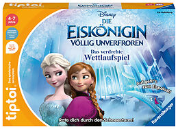 Ravensburger tiptoi Spiel 00116 - Disney Die Eiskönigin - Völlig Unverfroren: Das verdrehte Wettlaufspiel - Ein magisches Quiz-Spiel ab 4 Jahren Spiel