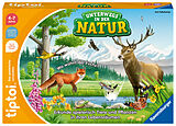 Ravensburger tiptoi Spiel 00121 Unterwegs in der Natur - Heimische Natur und Tiere entdecken, Lernspiel für Kinder ab 4 Jahren, für 1-4 Spieler Spiel