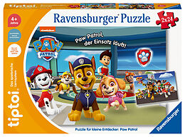Ravensburger tiptoi Puzzle 00135 Puzzle für kleine Entdecker: Paw Patrol, Kinderpuzzle für Kinder ab 4 Jahren, für 1 Spieler Spiel