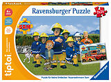 Ravensburger tiptoi Puzzle 00139 Puzzle für kleine Entdecker: Feuerwehrmann Sam, Kinderpuzzle für Kinder ab 4 Jahren, für 1 Spieler Spiel