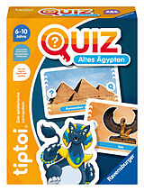 Ravensburger tiptoi 00166 Quiz Altes Ägypten, Quizspiel für Kinder ab 6 Jahren, für 1-4 Spieler Spiel