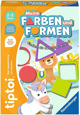 Ravensburger tiptoi Spiel 00168 - Meine Farben und Formen, Lernspiel für Kinder ab 2 Jahren Spiel