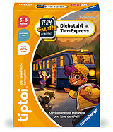 Ravensburger tiptoi Spiel 00226 - Team SMART ermittelt  Diebstahl im Tier-Express, fantastisches Logikspiel für Kinder ab 5 Jahren Spiel