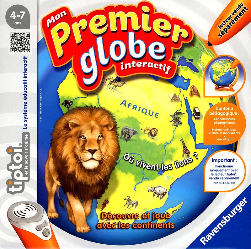 TÉLÉCHARGER GLOBE INTERACTIF TIPTOI GLOBE INTERACTIF TIPTOI TÉLÉCHARGER