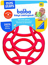 Ravensburger ministeps 4148 baliba - Flexibler Ball, Greifling und Beißring - Baby Spielzeug ab 0 Monate - rot Spiel