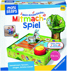 Spiel (Non) Ravensburger ministeps 4172 Mein Kinderlieder-Mitmachspiel, Lustiges Bewegungspiel mit 12 beliebten Kinderliedern, Spielzeug ab 2 Jahre von 