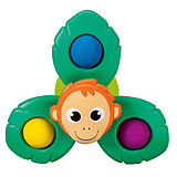 Ravensburger 4867 play+ Pop-it Spinner: Affe, Saugnapf-Spielzeug, Silikon-Spielzeug, Baby-Spielzeug ab 6 Monate Spiel