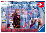 Ravensburger Kinderpuzzle - 05011 Die Reise beginnt - Puzzle für Kinder ab 5 Jahren, mit 3x49 Teilen, Puzzle mit Disney Frozen Spiel