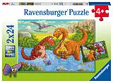 Spielende Dinos Kinderpuzzle Spiel
