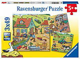 Viel los auf dem Bauernhof Kinderpuzzle Spiel
