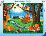 Wenn kleine Tiere schlafen gehen Kinderpuzzle Spiel