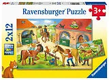 Ferien auf dem Pferdehof Kinderpuzzle Spiel