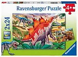 Wilde Urzeittiere Kinderpuzzle Spiel