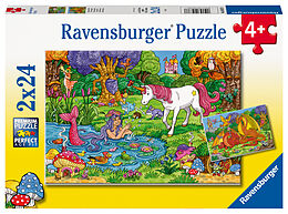 Kinderpuzzle Magischer Wald Spiel