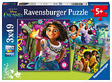 Ravensburger Kinderpuzzle 05657 - Lasst euch verzaubern! - 3x49 Teile Disney Encanto Puzzle für Kinder ab 5 Jahren Spiel