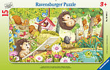 Kinderpuzzle Lustige Gartentiere Spiel