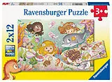 Kleine Feen und Meerjungfrauen Kinderpuzzle Spiel