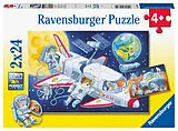Reise durch den Weltraum Kinderpuzzle Spiel
