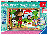 Ravensburger Kinderpuzzle 05710 - Auf zur Piraten-Party! - 2x24 Teile Gabby's Dollhouse Puzzle für Kinder ab 4 Jahren Spiel
