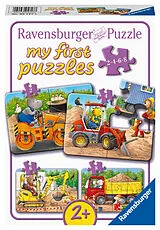 my first puzzle Tiere auf der Baustelle Spiel