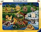 Zoobesuch Kinderpuzzle Spiel