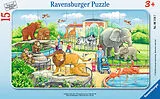 Ausflug in den Zoo Kinderpuzzle Spiel