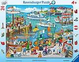 Ein Tag am Hafen Kinderpuzzle Spiel