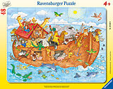Ravensburger Kinderpuzzle - 06604 Die große Arche Noah - Rahmenpuzzle für Kinder ab 4 Jahren, mit 48 Teilen Spiel