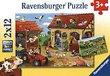 Fleißig auf dem Bauernhof Kinderpuzzle Spiel