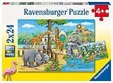 Willkommen im Zoo Kinderpuzzle Spiel