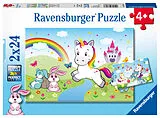 Märchenhaftes Einhorn Kinderpuzzle Spiel