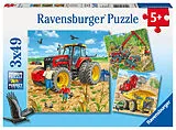 Große Maschinen Kinderpuzzle Spiel