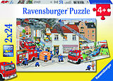 Bei der Feuerwehr Kinderpuzzle Spiel