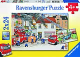 Bei der Feuerwehr Kinderpuzzle Spiel