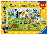 Der Maulwurf im Garten Kinderpuzzle Spiel