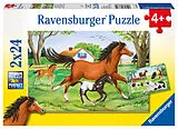 Welt der Pferde Kinderpuzzle Spiel