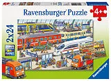 Trubel am Bahnhof Kinderpuzzle Spiel