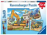 Große Baufahrzeuge - Puzzle für Kinder Spiel