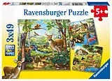 Wald-/Zoo-/Haustiere Kinderpuzzle Spiel