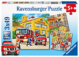 Feuerwehreinsatz Kinderpuzzle Spiel