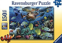 Ravensburger Kinderpuzzle - 10009 Unterwasserparadies - Unterwasserwelt-Puzzle für Kinder ab 7 Jahren, mit 150 Teilen im XXL-Format Spiel